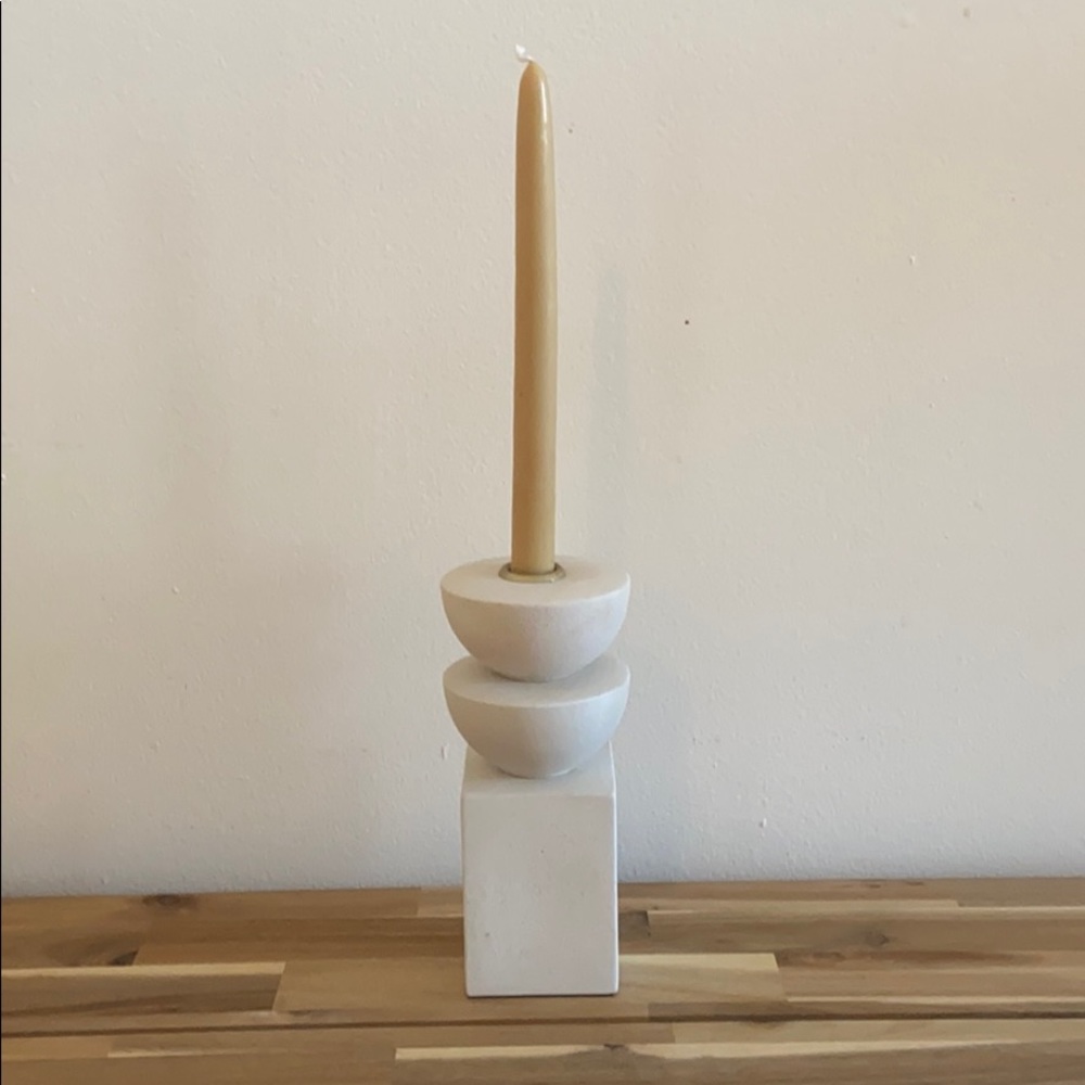 Ceramic candlestick from H&M